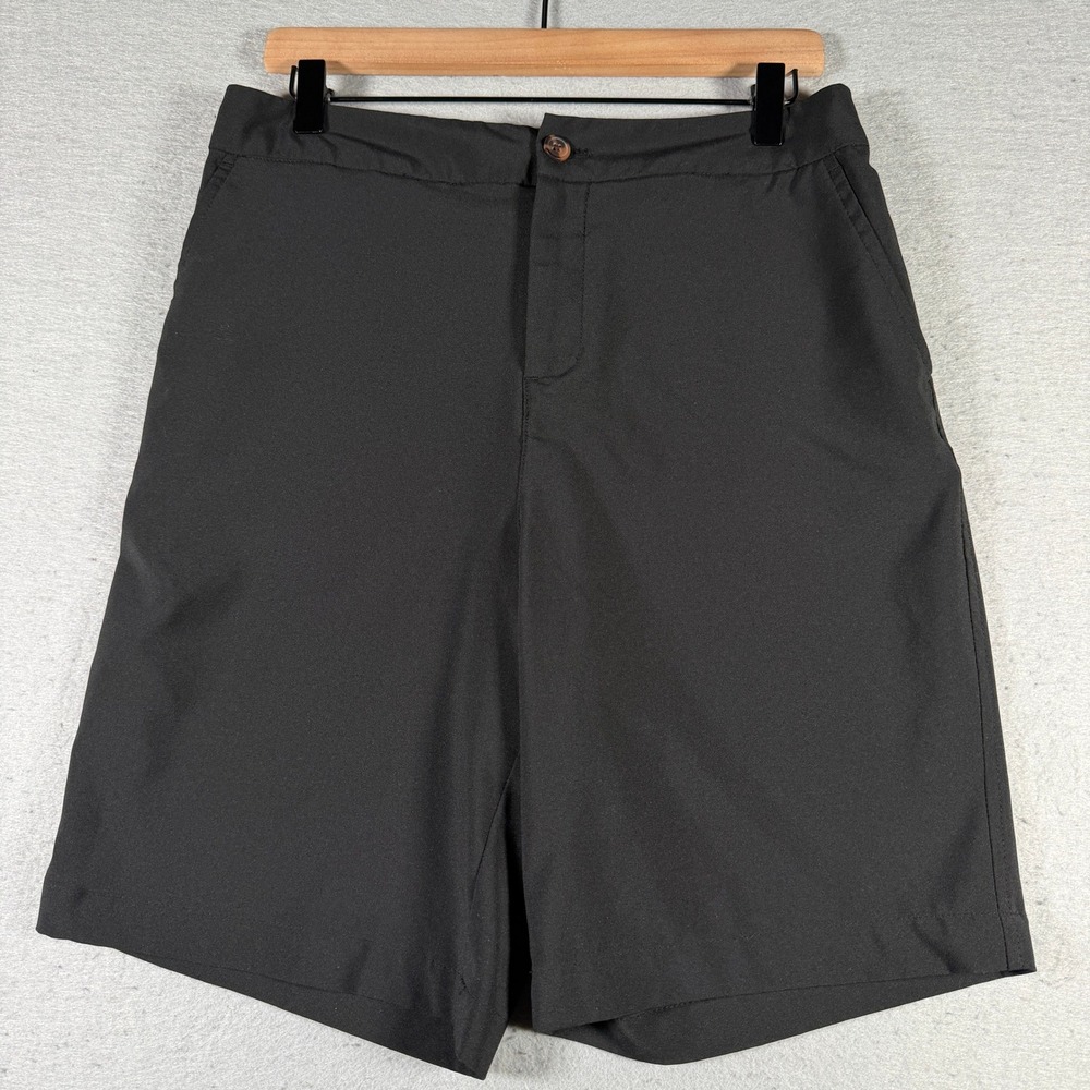 Tommy Bahama Golf Mens Black Performance Stretch Shorts Size‎ Large 31 Waist